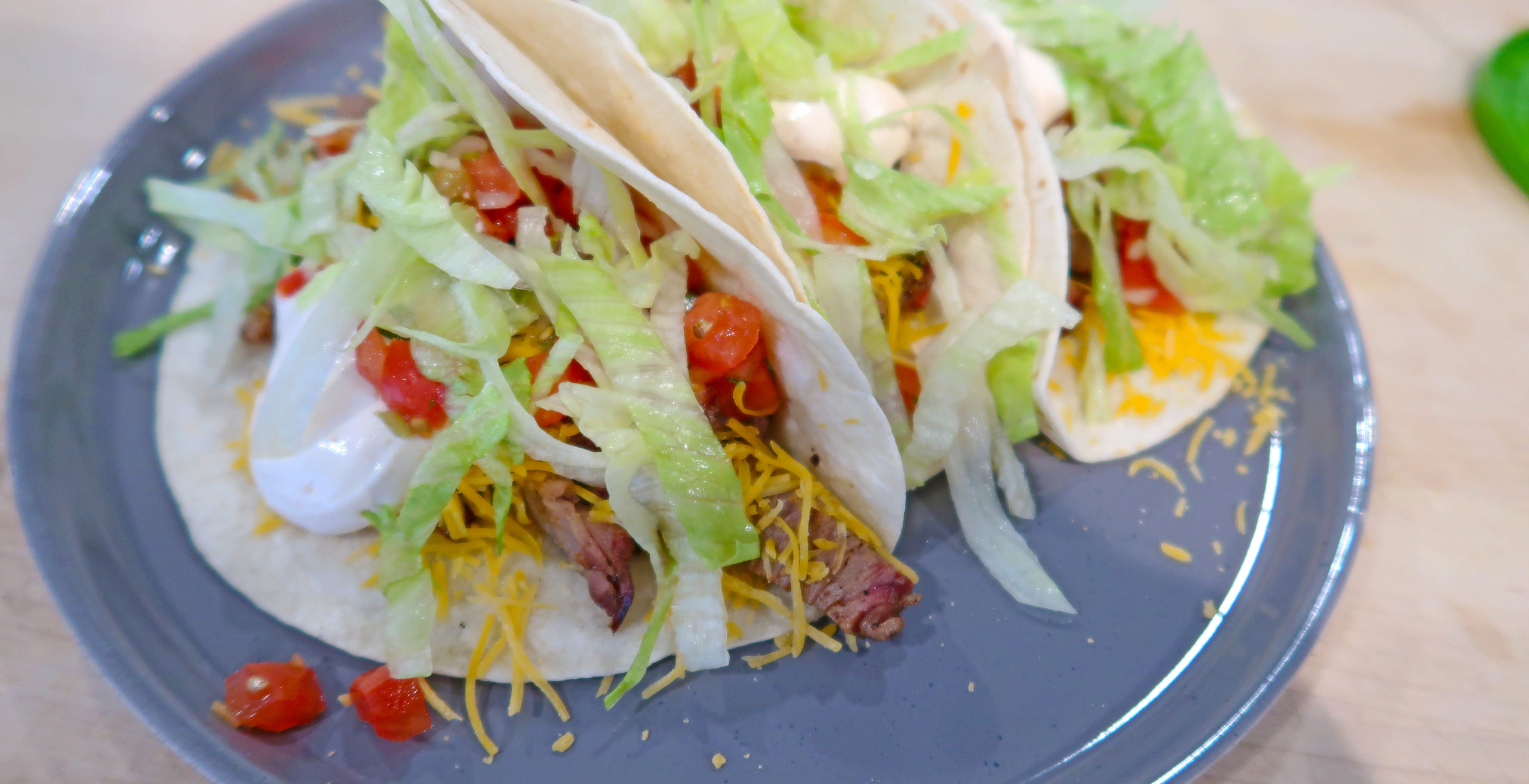 Chicken and Tri Tip Tacos
